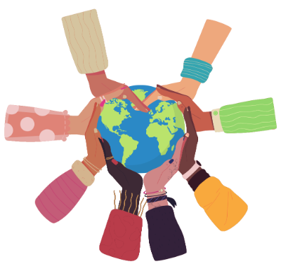 Hands Hugging Earth